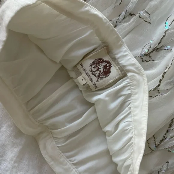 Chasing Unicorns Moonlight Mile White Tulle Skirt Medium - Picture 7 of 10